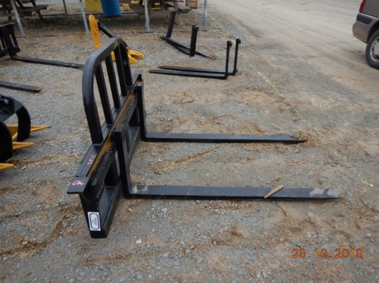 FORK ATTACHMENT,  60", HEAVY DUTY, NEW, FITS SKID STEER OR TRACTOR