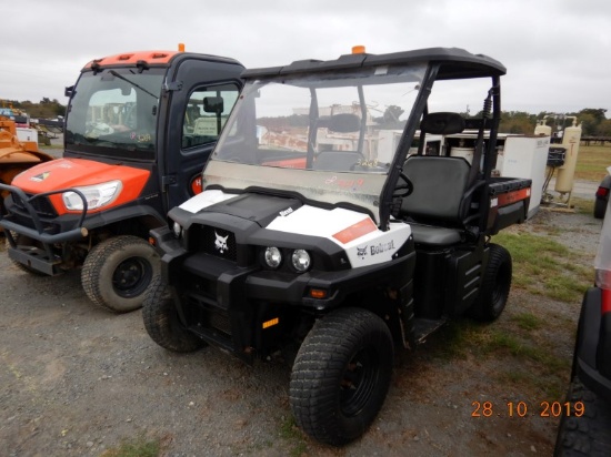 2013 BOBCAT 3400D UTV,  DIESEL ENGINE, 4X4 , CANOPY, DUMP BED S# AJNU31351