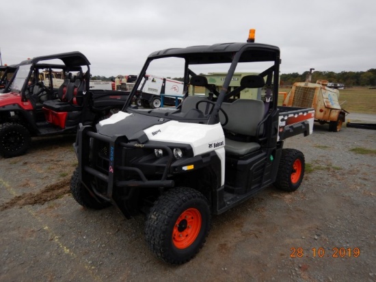 BOBCAT 3400 UTV,  4 X 4, 2-SEATER, CANOPY, DIESEL, DUMP BED S# B3FK11493