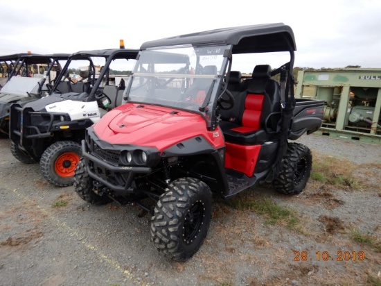 "2015 MAHINDRA IMPACT UTV, 31+ mi,  SIDE BY SIDE, KOHLER 750 FUEL INJECTED