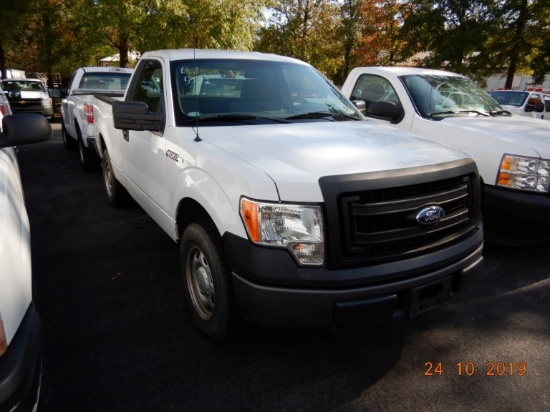 2013 FORD F150XL PICKUP TRUCK, 137,571 mi,  EXTENDED CAB, V8 GAS, AT, PS, A