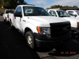 2014 FORD F150XL PICKUP TRUCK, 109k + mi,  V8 GAS, AUTOMATIC, 4WD, PS, AC S