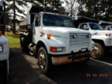 1992 INTERNATIONAL 4700 DUMP TRUCK, 264,133 miles  INTERNATIONAL DIESEL, 5+