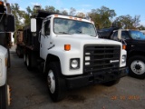 1987 INTERNATIONAL F1954 DUMP TRUCK, 387,559 miles  IH DIESEL, AUTOMATIC, P