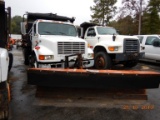 1995 INTERNATIONAL 4700 DUMP TRUCK, 276,432 miles  IH D444E DIESEL, 5+2 SPE