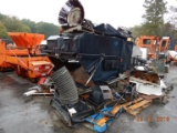 TYMCO SWEEPER BED  AND (6) PALLETS OF PARTS C# NO1 , ALL BIDDERS ONLINE - M