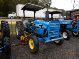 1993 FORD 3930 WHEEL TRACTOR, 5643 HRS  PTO, 3 POINT, SIDE MOUNT SICKLE MOW