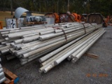 LARGE LOT OF PIPE,  4.5