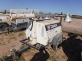 2012 TEREX AL4 PORTABLE LIGHT PLANT GENERATOR, 8,906+ hrs,  MARATHON 6-KW G