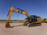 2013 CATERPILLAR 324EL EXCAVATOR, 5,64+ hrs,  CAB, AC, REAR VIEW CAMERA S#