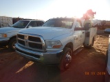 2011 DODGE RAM 3500 MECHANICS TRUCK, 185,000+ mi,  4 X 4, CUMMINS DIESEL, A