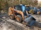 CASE SR220 SKID STEER LOADER, 1827 HRS  ENCLOSED CAB, RUBBER TIRE, FORKS, D