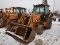 2005 CASE 590SM LOADER BACKHOE, 6,510 hrs,  CAB, 4X4, EXTENDAHOE, SOLID FRO