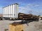 1997 FRUEHAUF FLATBED TRAILER,  SLIDING TANDEMS, SPRING RIDE, 24.5 TIRES ON