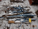 LOT OF RAILROAD HAND TOOLS