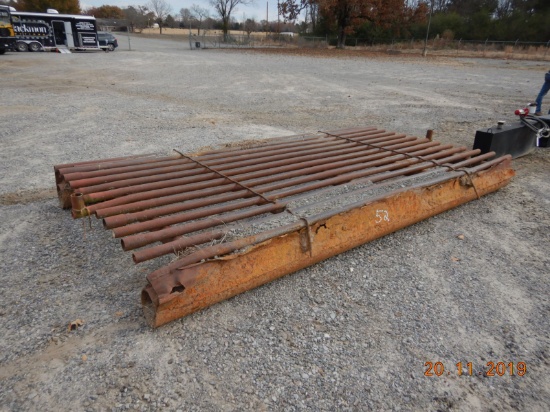 CATTLE GUARD,  16', PIPE