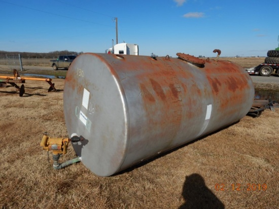 2200 GALLON FUEL TANK,  WITH PUMP