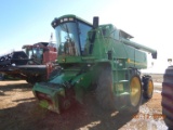 2005 JOHN DEERE 9760 COMBINE,  MUD HOG, 20.8R42 DUALS, S# H09760S711709