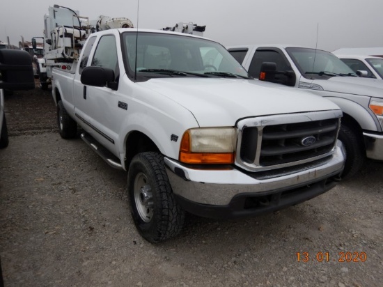 2000 FORD F-250XLT TRUCK, n/a + mi,  EXTENDED CAB S# N/A