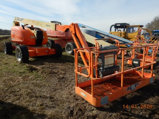 2007 JLG 600AJ MANLIFT, 1,458+ hrs,  4 X 4, 60' REACH S# 0300117213