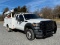 2012 FORD F550 DUALLY CRANE SERVICE TRUCK, 168K + mi,  EXTENDED CAB, GAS, A