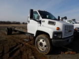 2004 GMC 7500 CAB & CHASSIS, 200,000+ mi,  CAT DIESEL, AUTOMATIC, SPRING RI