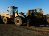 JOHN DEERE 624J RUBBER TIRED LOADER, 2,302+ hrs,  ARTICULATED, CAB, AC, FOR