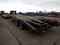 1987 GOOSENECK GOOSENECK TRAILER,  25 FT ON DECK, 5 FT DOVETAIL WITH RAMPS,