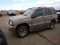 2001 CHEVROLET TRACKER SUV, 170270+miles  V6, AUTO, 4WD, PS, AC,  NOTE: (((