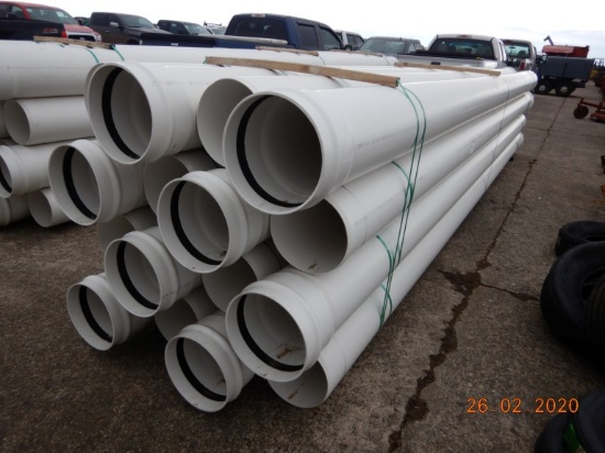 LOT OF 12" IRRIGATION PIPE,  352 FT