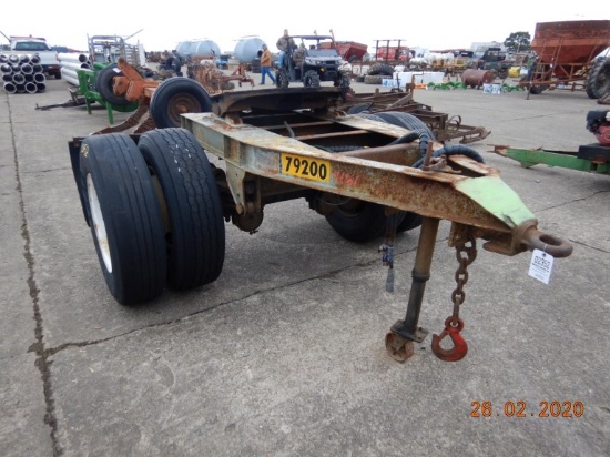 TRAILER DOLLY  LOWPRO 22.5 TIRES, NO TITLE