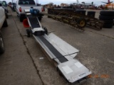 ADAMS UNLOADING CONVEYER,  ELECTRIC WITH DOLLY WHEELS