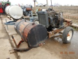 PERKINS POWER UNIT,  4 CYL, TRAILER MOUNTED, FUEL TANK