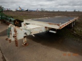 TRAILER,  PINTLE HITCH, TANDEM AXLE, DUEL WHEELS S# N/A, NO TITLE