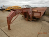 SHOPBUILT TRAILER,  GOOSENECK, 30' S# N/A, NO TITLE