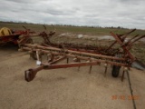 INTERNATIONAL 45 FIELD CULTIVATOR,  18FT, WITH HARROWS
