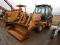CASE 580N LOADER BACKHOE, 2637+hours  4X4, CAB AC, FRONT QUICK ATTACH, FRON