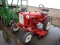 FARMALL CUB TRACTOR,  GAS ENGINE, 5FT WOODS BRAND BELLY MOWER S# 119