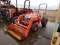 KUBOTA B7300 TRACTOR, 1532+hours  DIESEL ENGINE, KUBOTA LA272 FRONT LOADER,