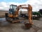 2011 CASE CX36B EXCAVATOR, 5210+hours  CAB AND AIR, SOME OF THE WINDOWS ARE