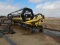 HONEY BEE SP25R DRAPER HEADER,  FITS JOHN DEERE, 25FT, WITH HEADER TRAILER