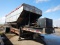 2005 KBH AUGER TRAILER,  TANDEM AXLE ON SPRINGS, LOWPRO 22.5 TIRES ON HUB P