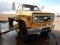 1977 CHEVROLET C65 CAB AND CHASSIS,  366 V8 GAS ENGINE, 5 SPEED TRANSMISSIO