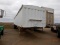 1981 EAGLE HOPPER BOTTOM GRAIN TRAILER,  TANDEM AXLE ON SPRINGS, 10.00-20 T