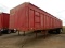 LUFKIN FLATBED GRAIN TRAILER,  40FT. SLIDING TANDEM AXLE ON SPRINGS, 10.00-