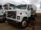 1983 INTERNATIONAL 2275 AUGER TRUCK,  CUMMINS DEISEL, 5-SPEED, SINGLE AXLE,