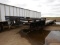 SHOPBUILT STEPDECK TRAILER,  30 FT DECK, 5 FT DOVETAIL, WITH RAMPS, 9FT TOP