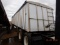 1985 MERRITT HOPPER BOTTOM GRAIN TRAILER,  40', TANDEM AXLE, SPRING RIDE, 1