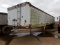 1977 AMERICAN GRAIN TRAILER,  40FT, TANDEM AXLE ON SPRINGS, ROLL TARP, 10.0