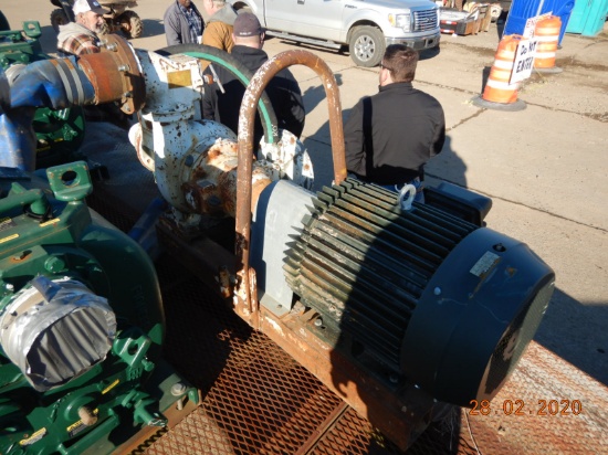 ELECTRIC MOTOR,  6 INCH PUMP, 54 HP